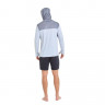 Гидромайка мужская с капюшоном длинный рукав Jetpilot Venture LS Fishing Hooded grey S25 (250560) - Гидромайка мужская с капюшоном длинный рукав Jetpilot Venture LS Fishing Hooded grey S25 (250560)