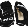 Перчатки CCM JetSpeed FT350 SR black/white - Перчатки CCM JetSpeed FT350 SR black/white