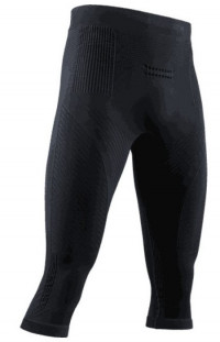 Термобелье X-Bionic штаны Energy Accumulator 4.0 Pants 3/4 Black/Black