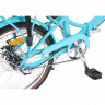 Велосипед Shulz Goa 20 Disk blue topaz - Велосипед Shulz Goa 20 Disk blue topaz