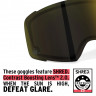 Маска Shred Simplify Pure White - CBL 2.0 Glacier - Маска Shred Simplify Pure White - CBL 2.0 Glacier