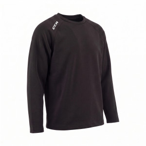 Толстовка CCM Team Locker Room Crew Neck Adult black 