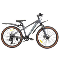 Велосипед Orlan Wing Shift 2.0 24" серый рама: 12" (Демо-товар, состояние идеальное)