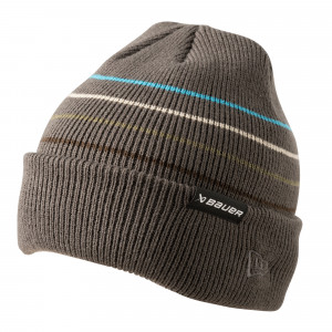Шапка Bauer / New Era Striped Toque S23 SR grey (1062316) 