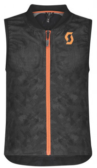 Горнолыжная защита Scott AirFlex JR Vest Protector dark grey/pumpkin orange (2021)