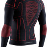 Термофутболка X-Bionic Moto Energizer Man Shirt LG SL black/red - Термофутболка X-Bionic Moto Energizer Man Shirt LG SL black/red