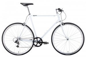 Велосипед Bear Bike Honk Kong 28 белый (2021) 