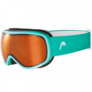 Маска Head Ninja JR mint/orange 