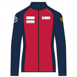 Куртка Vist El-Flex Full Zip Fleece Woman RUS SKI TEAM navy-red-black BK2A99 (2026) 