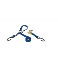 Тросс с 3 крюками и трещоткой Jetpilot Triple Hook Ratchet Tie Down Blue 18159 (2020)