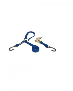 Тросс с 3 крюками и трещоткой Jetpilot Triple Hook Ratchet Tie Down Blue 18159 (2020) 
