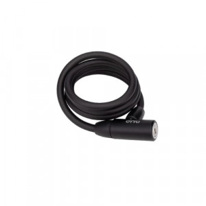 Велозамок Oyyo CB02 12 x 1800 мм черный 