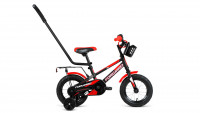 Велосипед Forward Meteor 12 черный/красный (2021)