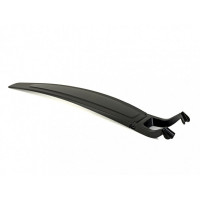 Крыло Author X-Flap Seat 8-16150535 26"-27,5" заднее, быстросъемное, крепление на рейлы, длина 460 мм, пластик, черный