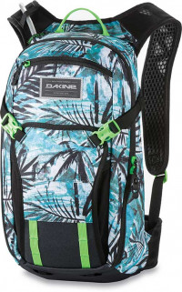 Велорюкзак Dakine Drafter 10L Painted Palm (бирюзовый с пальмовыми листьями)