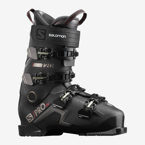 Горнолыжные ботинки Salomon S/Pro HV 120 black/red/belluga (2021) 