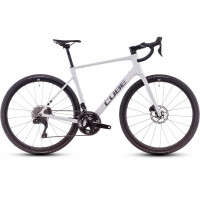 Велосипед Cube Attain C:62 SLX 28" cotton´n´grey рама: 50 см (2025)