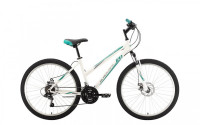 Велосипед Black One Alta 26 D белый/салатовый/серый (2021)