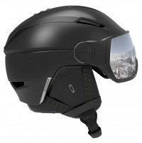 Шлем Salomon PIONEER VISOR Black/Universal (2021)