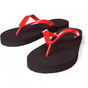 Сланцы с хоккейным дизайном TSP Flip-Flop black/red 