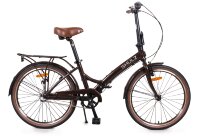 Велосипед Shulz Krabi Coaster 24" коричневый (2021)