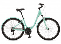 Велосипед Schwinn SIERRA 27.5" WOMEN зеленый Рама S (14") (2022)