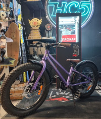 Велосипед Shulz Chloe 20 Race Plus violet (для девочек, рез. полуфэт)