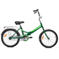 Велосипед Stels Pilot-410 C 20" Z010 (м) зеленый рама: 13" (2025)