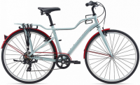 Велосипед Giant Momentum iNeed Street (MS) 28" рама S Light Grey (2022)