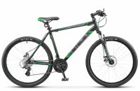 Велосипед Stels Navigator-500 MD 26" V040 черный/зеленый (2019)