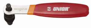 Съёмник UNIOR 1661.3/4DP-US стандартных шатунов, шатунов Shimano Octalink и Isis с рукояткой, красный 