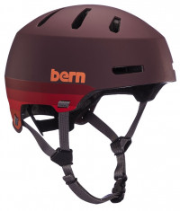 Шлем для водных видов спорта унисекс Bern Macon 2.0 H20 Matte Retro Maroon (2020)