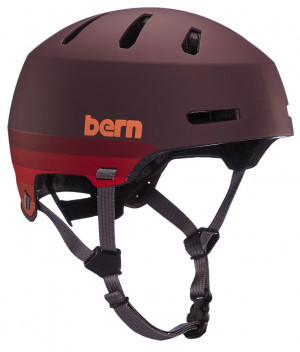 Шлем для водных видов спорта унисекс Bern Macon 2.0 H20 Matte Retro Maroon (2020) 