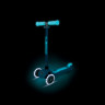 Трехколесный самокат Globber Primo Plus Lights Glow синий - Трехколесный самокат Globber Primo Plus Lights Glow синий