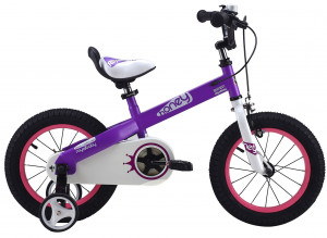 Велосипед Royal Baby Honey Steel 18&quot; фиолетовый (2021) 