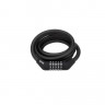 Велозамок Oyyo CB32 12 x 1800 мм черный - Велозамок Oyyo CB32 12 x 1800 мм черный