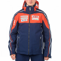 Куртка Vist SASLONG S15U092 INS.SKI JACKET MAN RUSSIA deep ocean-focus-white 2DCD00