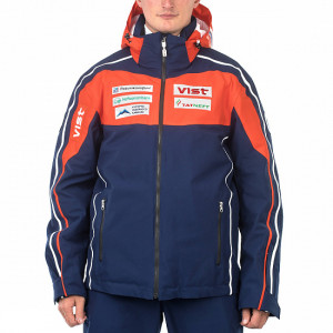 Куртка Vist SASLONG S15U092 INS.SKI JACKET MAN RUSSIA deep ocean-focus-white 2DCD00 