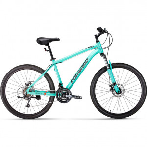 Велосипед Forward Hardi 26 2.0 disc мятный/черный рама: 17&quot; (2021) 