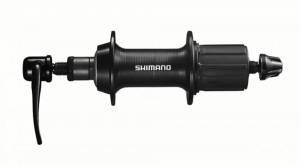 Втулка задняя Shimano Alivio T4000, 32 отв, 8/9/10ск, QR,черный 