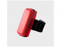 Фонарь задний GACIRON W11 15lm, диод-матрица, Li-аккум, USB, угол 300 градусов, красный (2022)