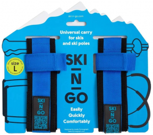 Связки для горных лыж SKI-N-GO Blue 96-130 мм (L) 