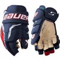 Перчатки Bauer Supreme F50 Pro S26 INT navy/red/white (1067095) Перчатки Bauer Supreme F50 Pro S26 INT navy/red/white (1067095)