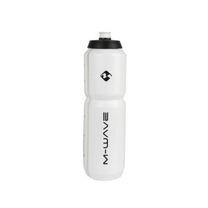 Фляга M-WAVE 5-340442 высококач. антискольз. пластик 1.0л, высота 27,5см, БЕЛАЯ PBO 1000 