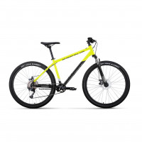Велосипед Forward APACHE 29 2.0 D ярко-зеленый/черный рама 17" (2023)