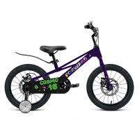 Велосипед Forward Cosmo 16 темно-фиолетовый (2023)