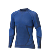 Футболка мужская с длинным рукавом Accapi Xperience Long Sleeve Shirt Black/Electric Blue