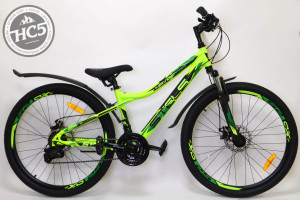Велосипед Stels Navigator-510 MD 26&quot; V010 неоновый-зеленый (2021) 