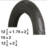Велопокрышка Hota 12 1/2 х 1.75 х 2 1/4 09-500242 (до 2.5 Bar) средний черная Велопокрышка Hota 12 1/2 х 1.75 х 2 1/4 09-500242 (до 2.5 Bar) средний черная