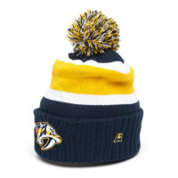 Шапка Atributika&Club NHL Nashville Predators сине-желто-белая (55-58 см) 59207